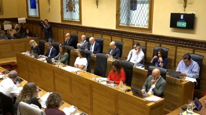 Pleno Municipal de Gijón.