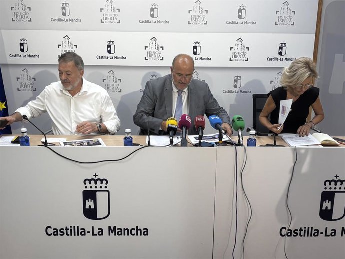 Rueda de prensa de presentación del proyecto para el Hospital Virgen de la Luz.