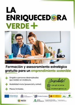 Imagen del cartel de la nueva edición de ‘La Enriquecedora Verde+’.