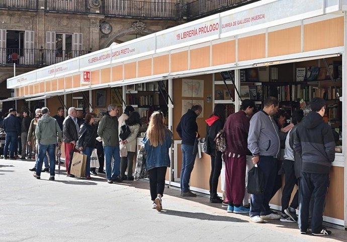 Feria del Libro Antiguo y de Ocasión de Salamanca.