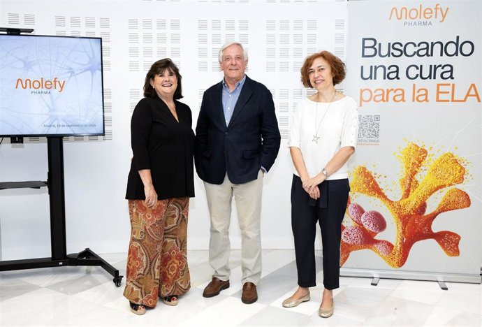 Molefy Pharma, en espera de "expresiones de interés" del 'big pharma' para el desarrollo de su fármaco en ELA
