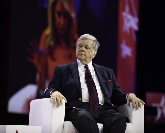 Archivo - Arquivo - 4 de março de 2023, National Harbor, Maryland, EUA: 4 de março de 2023, National Harbor, MD: O advogado John P. Coale discursa no CPAC-DC, um encontro anual de doadores conservadores e ativistas políticos na região de Washington, D.C.