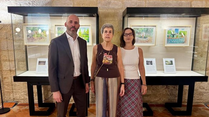 El Archivo Histórico Provincial de Córdoba acoge la exposición 'Fuentes, testigos para la historia', muestra de la artista Made Gallardo integrada por 22 acuarelas dedicadas al patrimonio hidráulico de la capital y provincia, acompañadas de fotografías.
