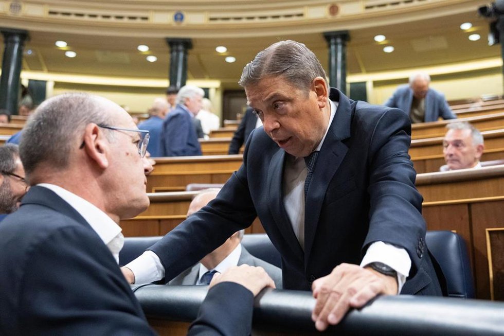 El ministro de Agricultura, Pesca y Alimentación, Luis Planas