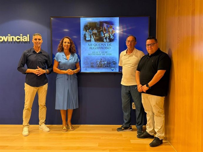 Presentación de la XII edición de la Quema en Algarrobo