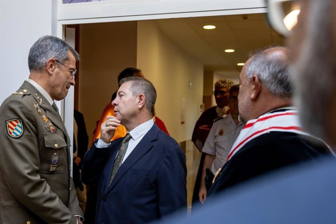 El jefe del Gobierno autonómico, Emiliano García-Page, preside en Talavera de la Reina (Toledo) el acto de apertura del curso académico 2026-2027 de la Universidad de Castilla-La Mancha (UCLM).
