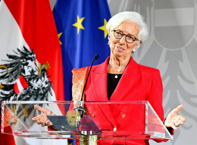 La presidenta del Banco Central Europeo (BCE), Christine Lagarde