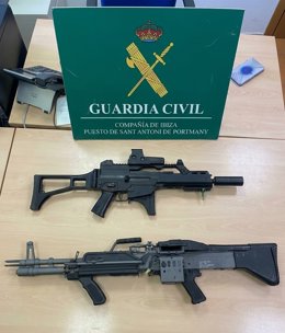 Armas intervenidas