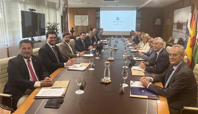Reunión del Consejo de Administración del Puerto de Huelva.