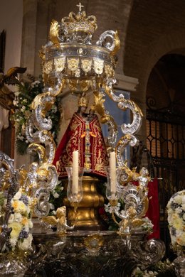 Talla de la Virgen de la Fuensanta.