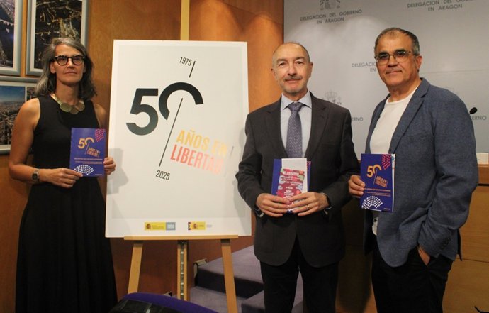Presentación del programa de actividades 'España en Libertad'.
