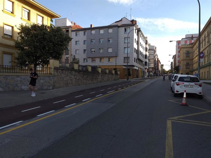 Archivo - Calle General Suárez Valdés, en el barrio de El Coto (Gijón)