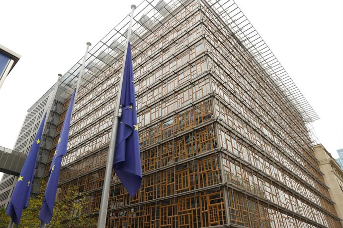 Archivo - Arquivo - Edifício Europa, sede do Conselho da UE, onde são realizadas as reuniões de ministros e líderes da UE em Bruxelas.