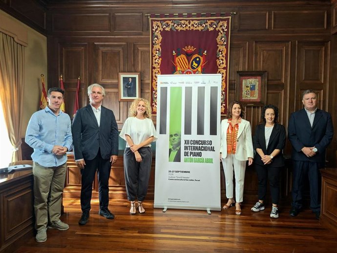 Presentación del XII Concurso Internacional de Piano 'Antón García Abril'.