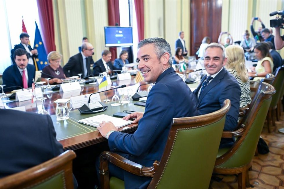 El consejero canario de Agricultura, Narvay Quintero, asiste a los Consejos Consultivos de Políticas Pesquera y Agrícola
