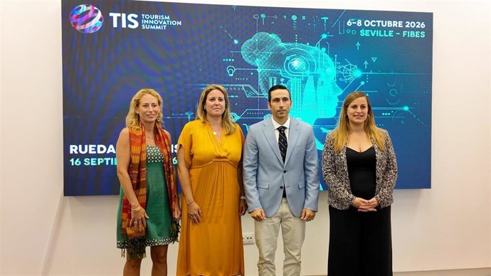 Imagen de la presentación de la nueva edición de TIS - Tourism Innovation Summit, de la Junta de Andalucía.