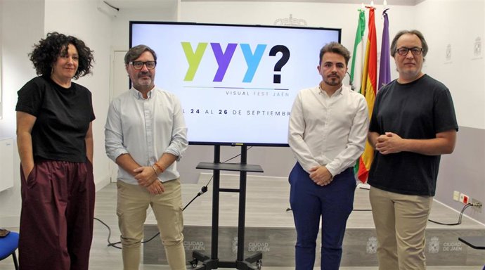Presentación del 'YYY? Visual Fest Jaén'.