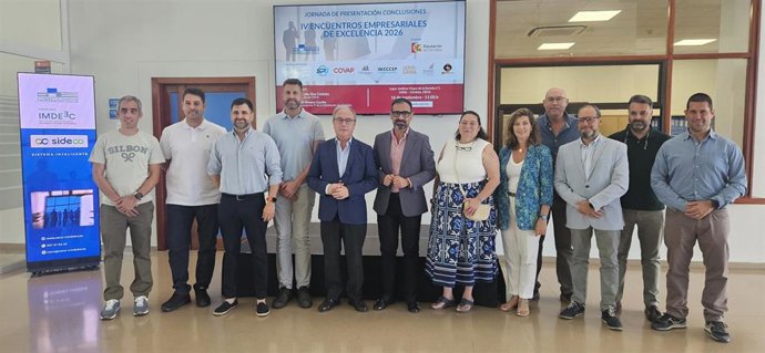 Participantes en la presentación de las conclusiones de los IV Encuentros Empresariales de Excelencia.