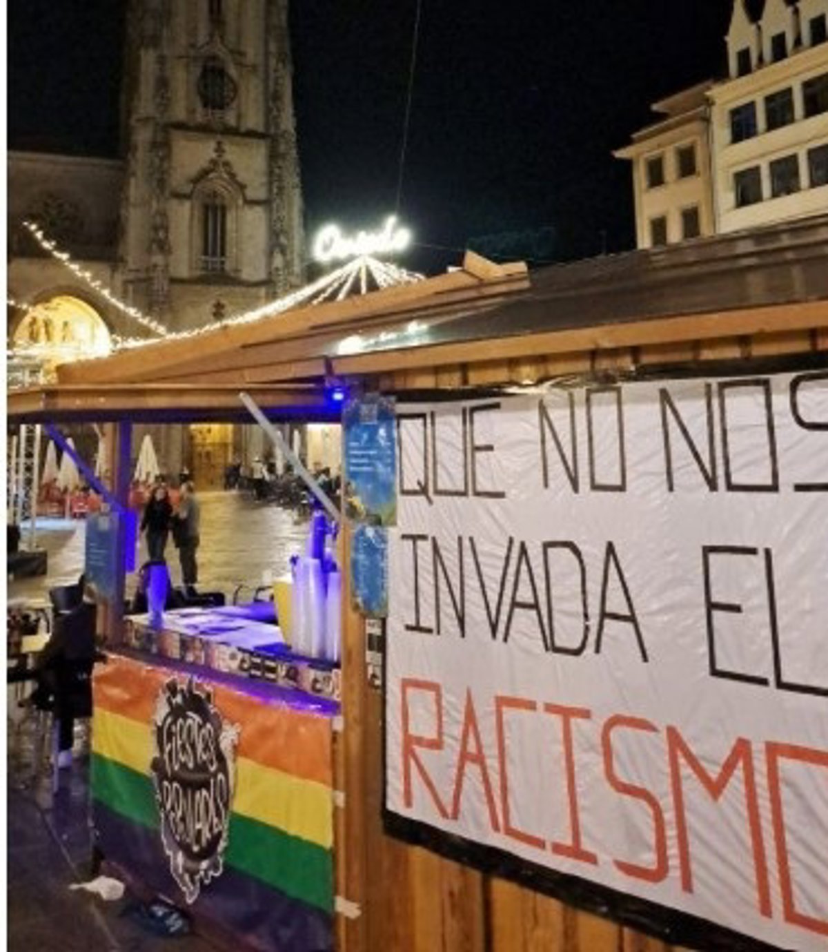 La Policía identifica a los presuntos agresores de Rosón y Fernández en San Mateo