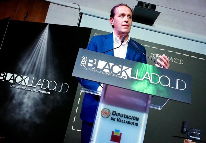 Íscar, Durante La Inauguración Del Certamen Literario.