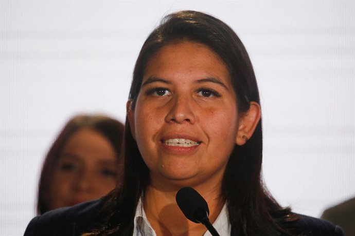 Santiago , 28 de marzo de 2026.  Renovacion Nacional elige a su nueva directiva nacional, encabezada por Andrea Valladares, como la primera mujer en dirigir el partido, Katherine Martorell como secretaria General   Diego Martin/Aton Chile