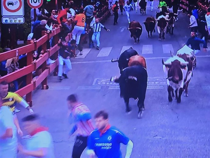 Segundo encierro de Guadalajara.