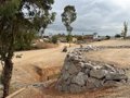 La ampliación del aparcamiento de la Catedral de Calahorra avanza con la mayor parte de los trabajos ejecutados