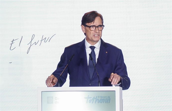 Archivo - El president de la Generalitat, Salvador Illa