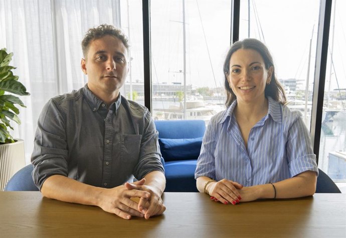 Gonzalo Prieto e Ilaria Ceteroni, cofundadores de Olesym Chemicals./