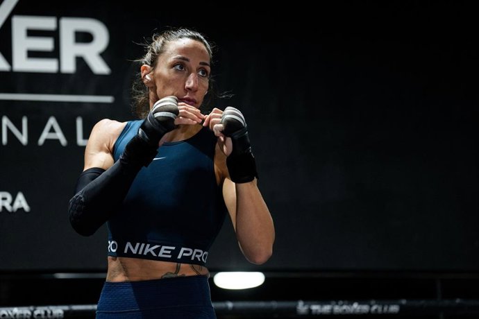 Archivo - Jennifer Miranda poses for portrait after an interview for Europa Press at The Boxer Club - Principe de Vergara on October 17, 2024, in Madrid, Spain.