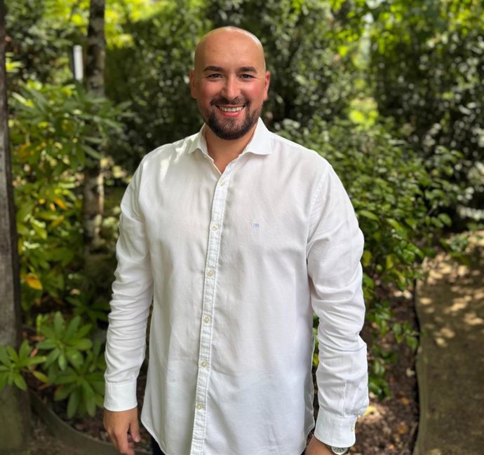 Lander Aretxabaleta, alcalde de Zamudi y candidato del PNV a la reelección.