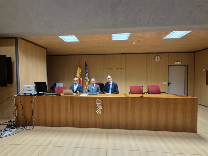 Sorteo celebrado por la Audiencia Provincial de Valencia en la Ciudad de la Justicia de la capital.