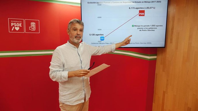 José Bernal, secretario de Organización del PSOE de Málaga