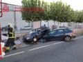 Dos heridos en una colisión por alcance en Andosilla