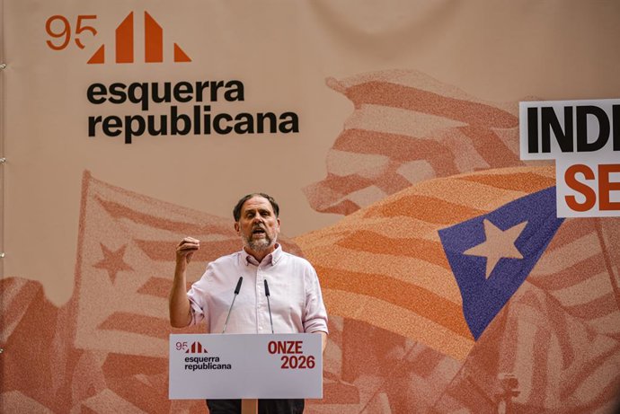 El president d'ERC, Oriol Junqueras