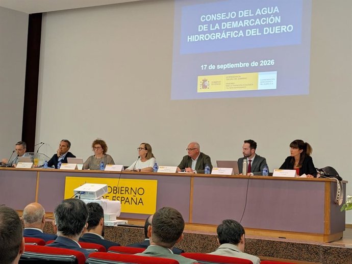 El Consejo del Agua de la parte española de la demarcación hidrográfica del Duero, reunido este jueves en Valladolid
