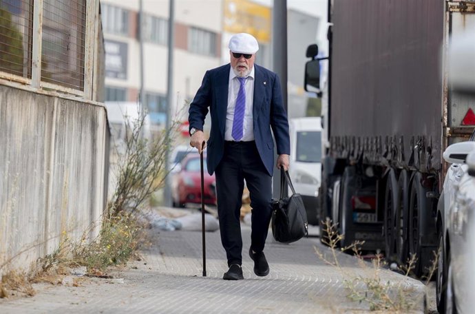 Archivo - El comisario jubilado José Manuel Villarejo, a su llegada a la Audiencia Nacional, a 22 de julio de 2026, en Madrid (España).