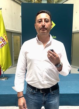 El diputado provincial socialista en Granada Eloy Vera.