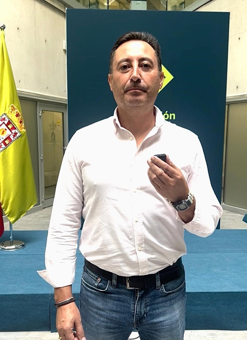 El diputado provincial socialista en Granada Eloy Vera.