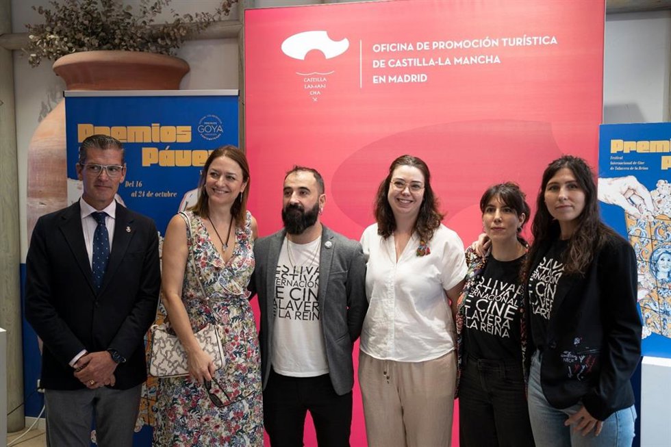 Presentación de los Premios Pávez en la Oficina de Turismo de Castilla-La Mancha en Madrid.