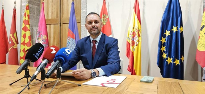 El Ayuntamiento de Ávila adjudica la rehabilitación de la Escuela Municipal de Música por más de 480.000 euros. En la foto José Ramón Budiño Sánchez, teniente de alcalde y portavoz del equipo de gobierno municipal.