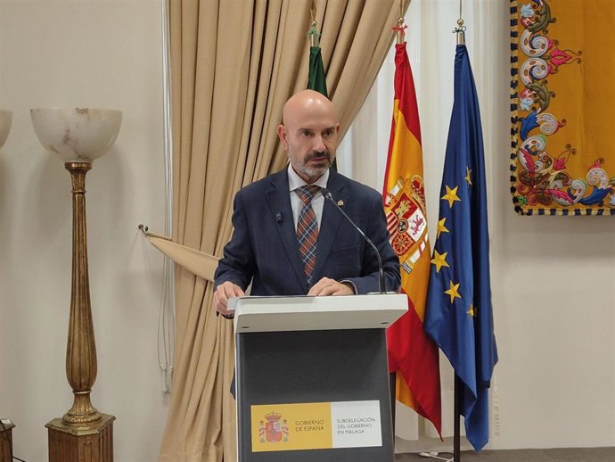 Archivo - El subdelegado del Gobierno en Málaga, Javier Salas, en una imagen de archivo.