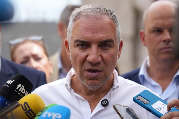 El vicesecretario de Política Autonómica y Municipal del PP, Elías Bendodo, en un acto en Palma.
