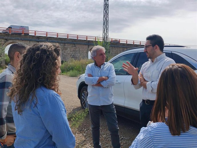 Raúl Mérida visita las localidades afectadas por las riadas de 2024 como Paiporta o Vilamarxant y por las precipitaciones de este miércoles como La Pobla de Vallbona, L’Eliana y Bonrepòs i Mirambell