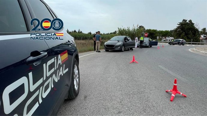 Imagen de archivo de vehículo de la Policía Nacional