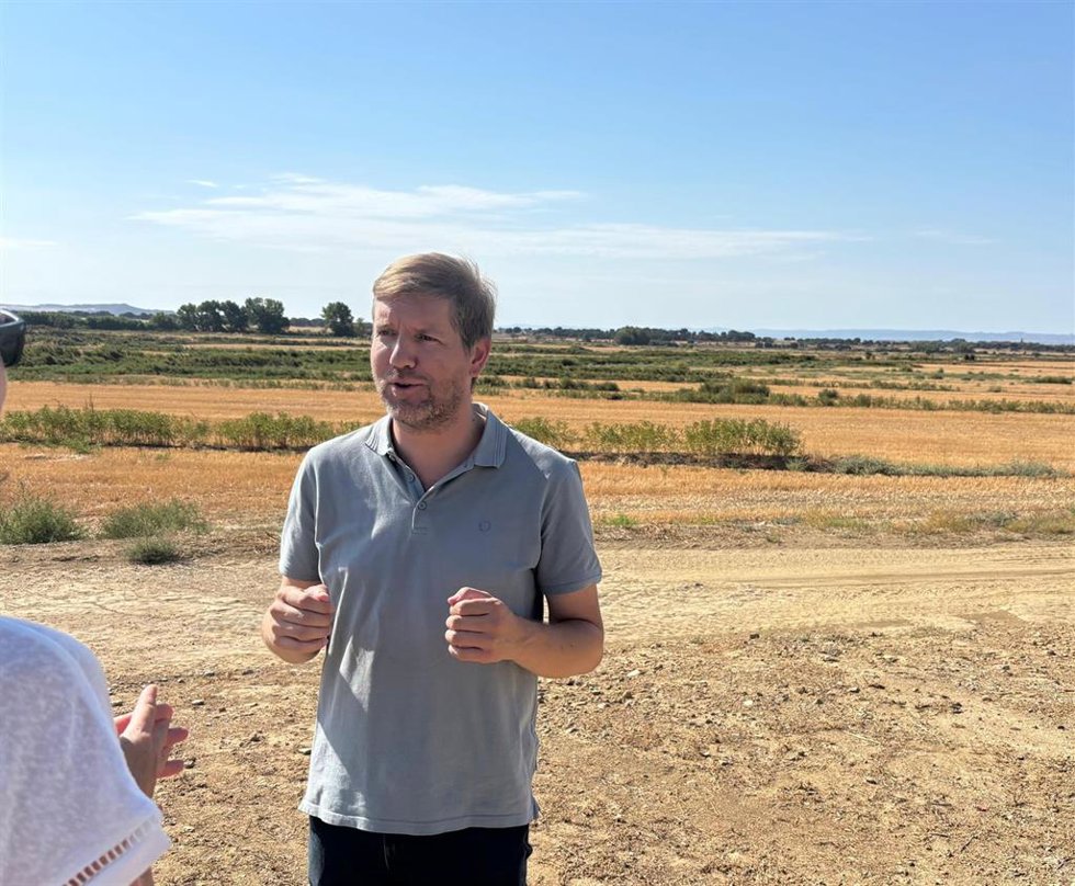 El diputado del PSOE en las Cortes de Aragón, Marcel Iglesias.
