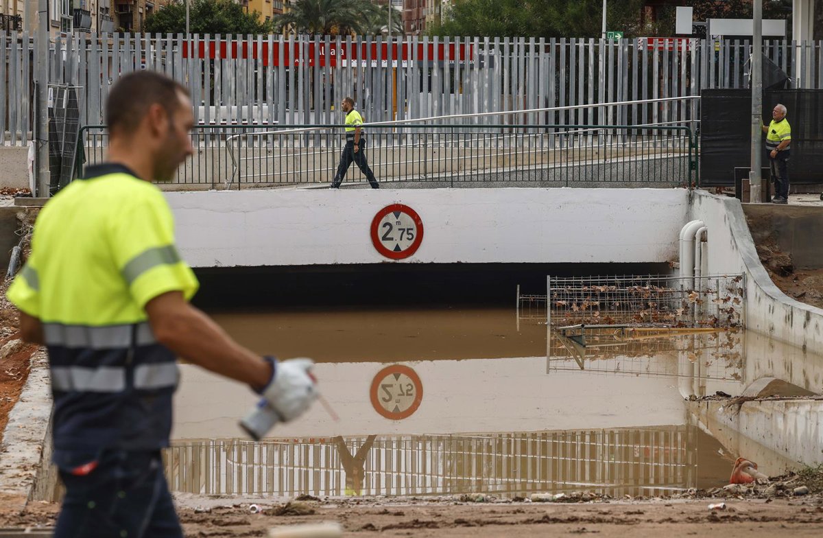Las tormentas seguirán hasta mañana en el Levante, donde pueden llegar a registrarse hasta más de 120 (l/m2)