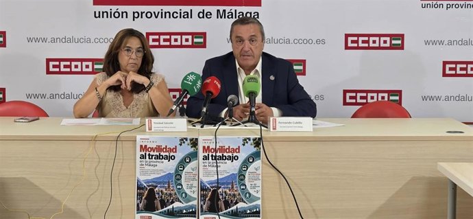 Presentación del Informe de movilidad al trabajo en la provincia de Málaga.