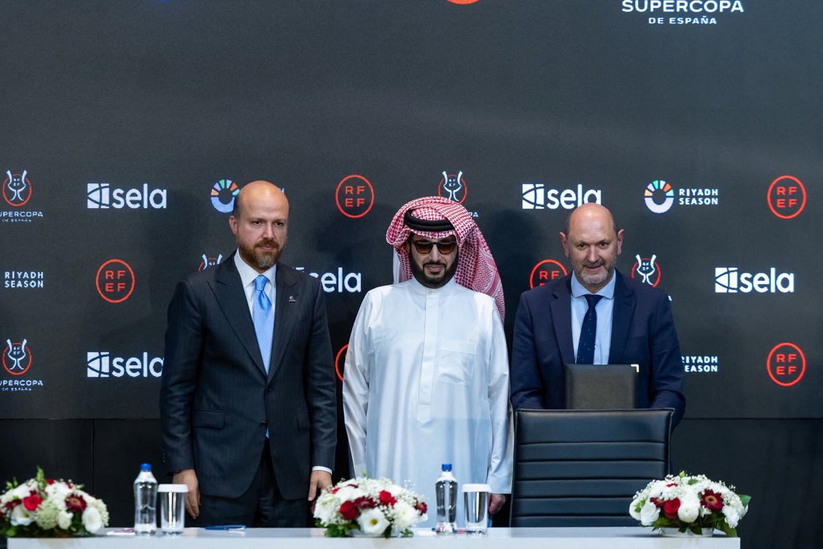 Louzán: “The Turkish fans will be able to enjoy the quality and magic of the Spanish Super Cup”