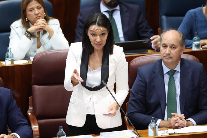 La consejera de Educación, Ciencia y Universidades de la Comunidad de Madrid, Mercedes Zarzalejo